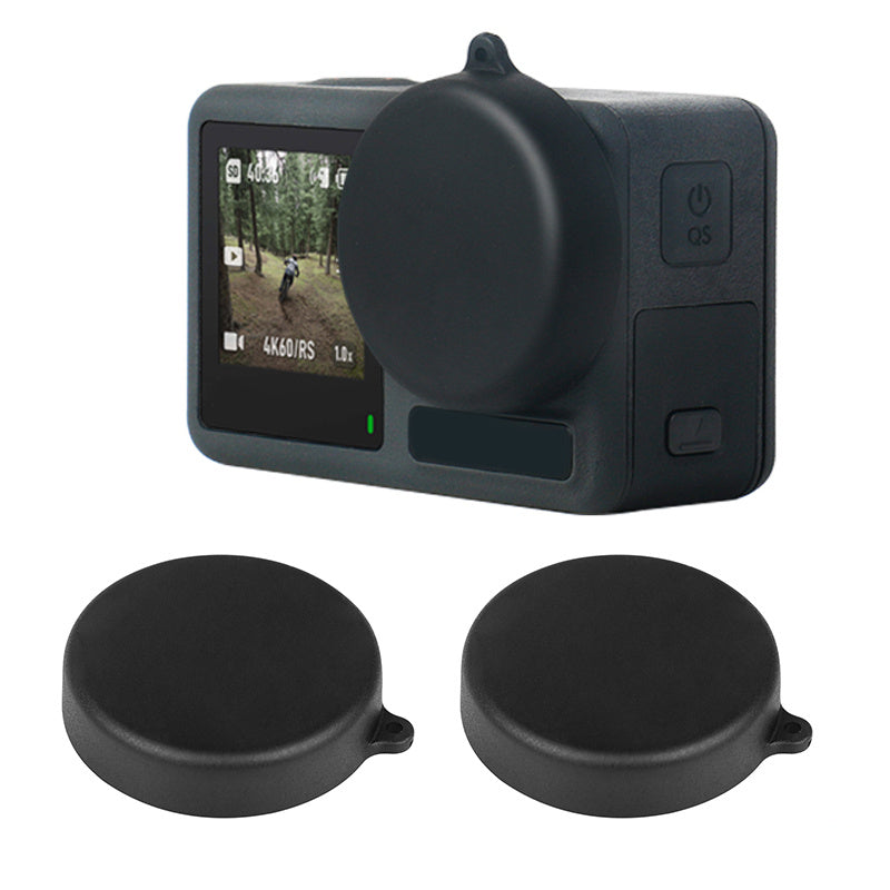 2Pcs For DJI Osmo Action 3/Action 4 Sports Camera Soft Silicone Lens Cover Protective Cap Accessories 2Pcs For DJI Osmo Action 3/Action 4 Sports Camera Soft Silicone Lens Cover Protective Cap Accessories